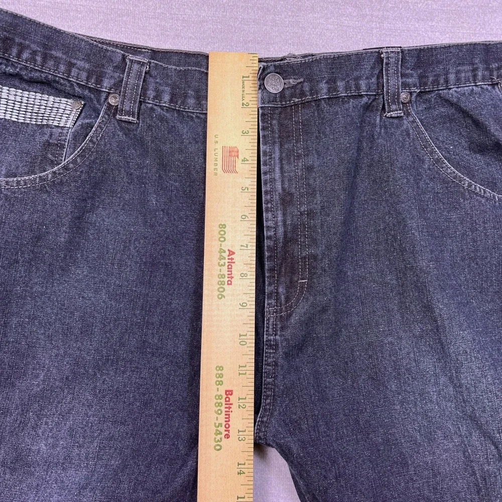 Raider Jean Co‎ Mens Dark Wash Straight Leg Denim Jeans Size 44